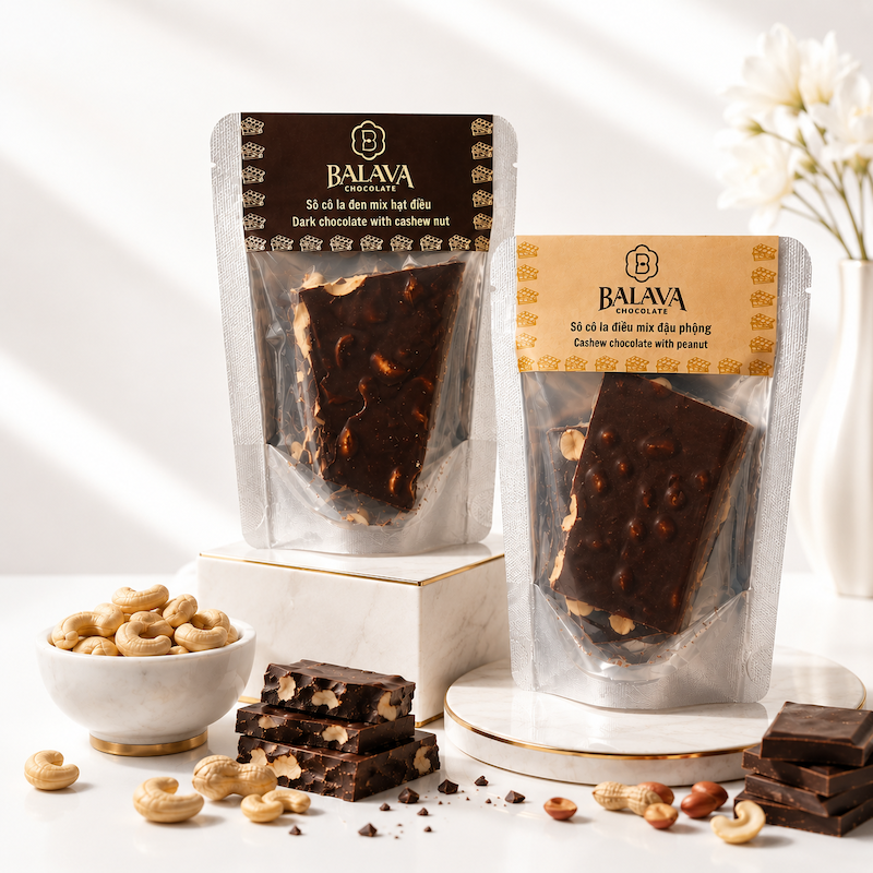 Socola Điều Mix Đậu Phộng