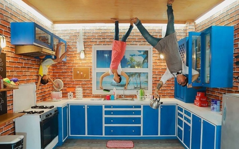 Ngôi nhà đảo ngược ở Đà Nẵng