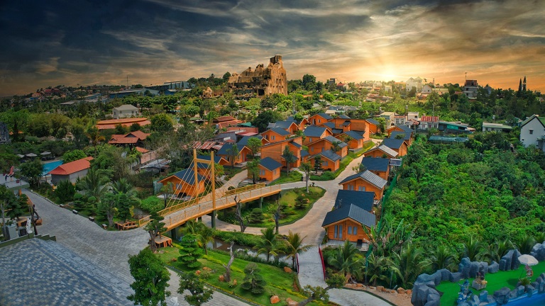 Tắm bùn tại Tea Resort, Bảo Lộc