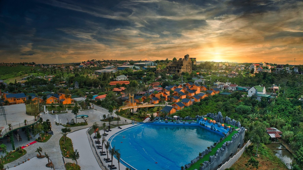 Tắm bùn tại Tea Resort, Bảo Lộc