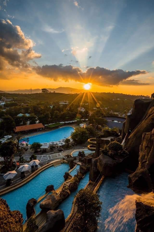 Tắm bùn tại Tea Resort, Bảo Lộc