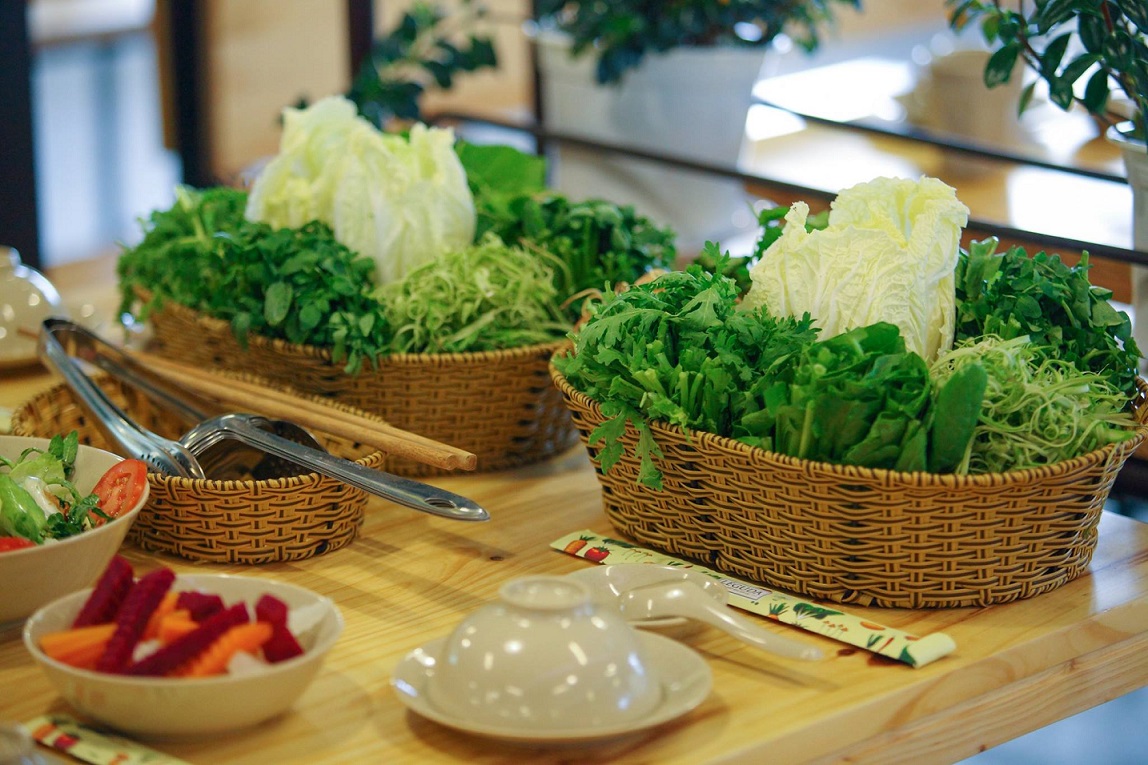 Buffet rau Léguda Đà Lạt
