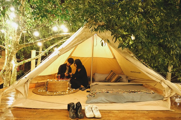 Tour cắm trại bên thác nước tại Đà Lạt