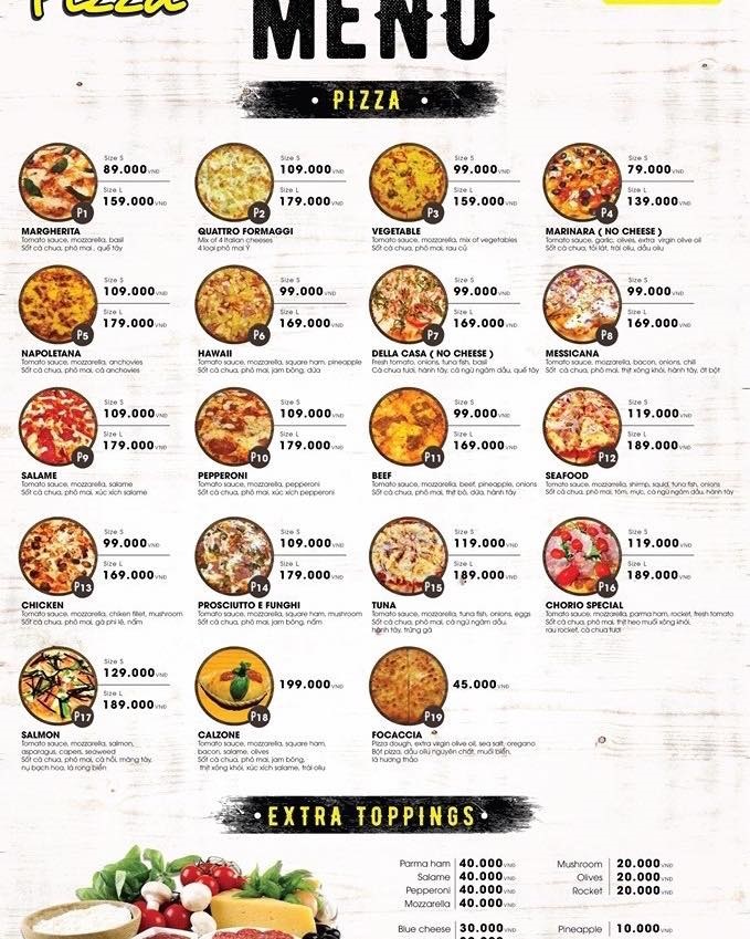 Pizza Chorio, Đà Lạt
