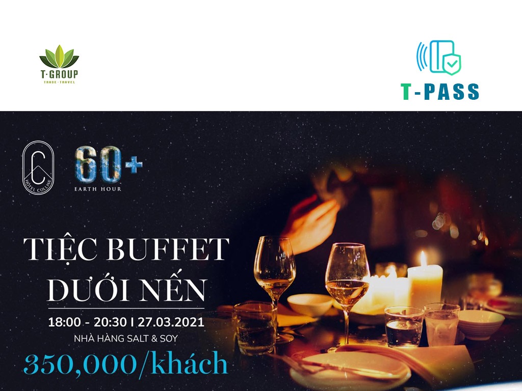 [Đã kết thúc] Tiệc buffet dưới nến tại Hotel Côlline, Đà Lạt