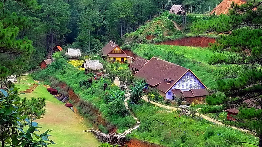 Khu du lịch Làng Cù Lần Đà Lạt