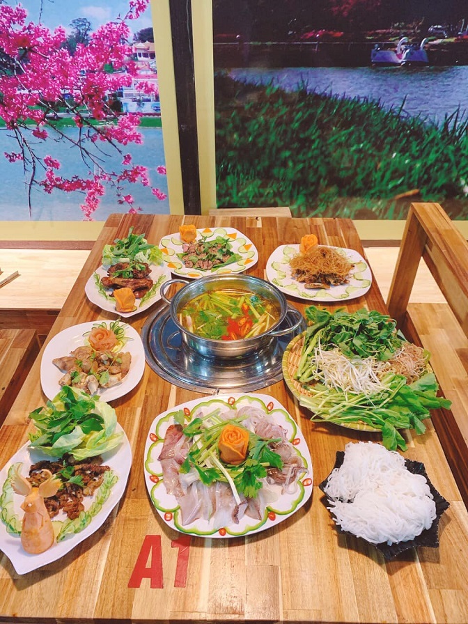 Lẩu mực Đại Lãnh Đà Lạt