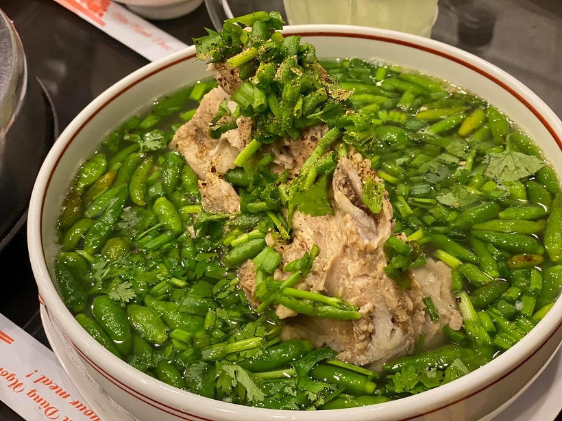Lẩu ghẹ kim chi Đà Lạt
