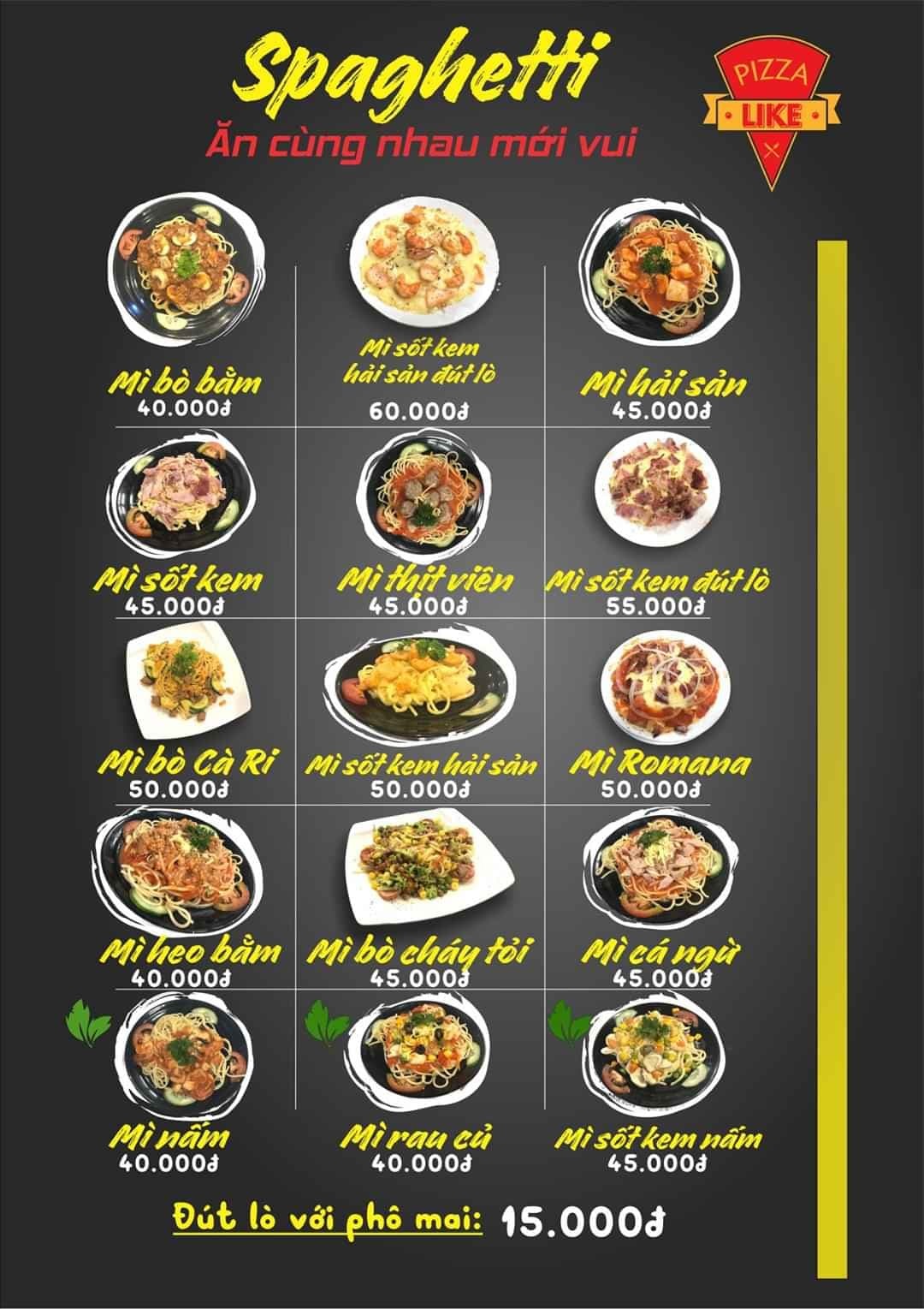 Đặt chỗ tại Pizza Like Đà Lạt