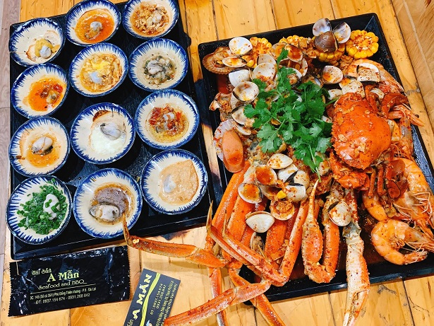 Quán ốc A Mẫn Đà Lạt