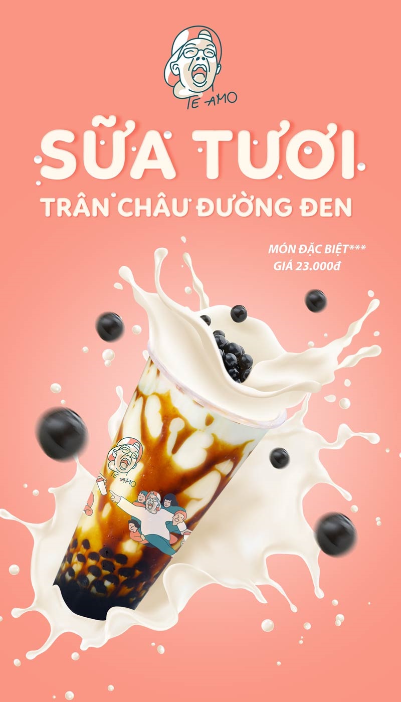 Trà sữa Te Amo Đà Lạt