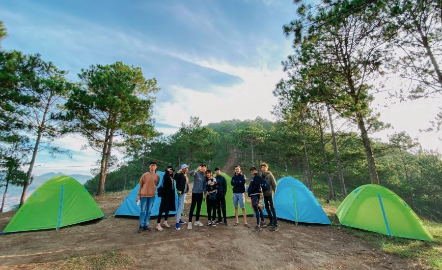 Tour cắm trại tại Hòn Bồ
