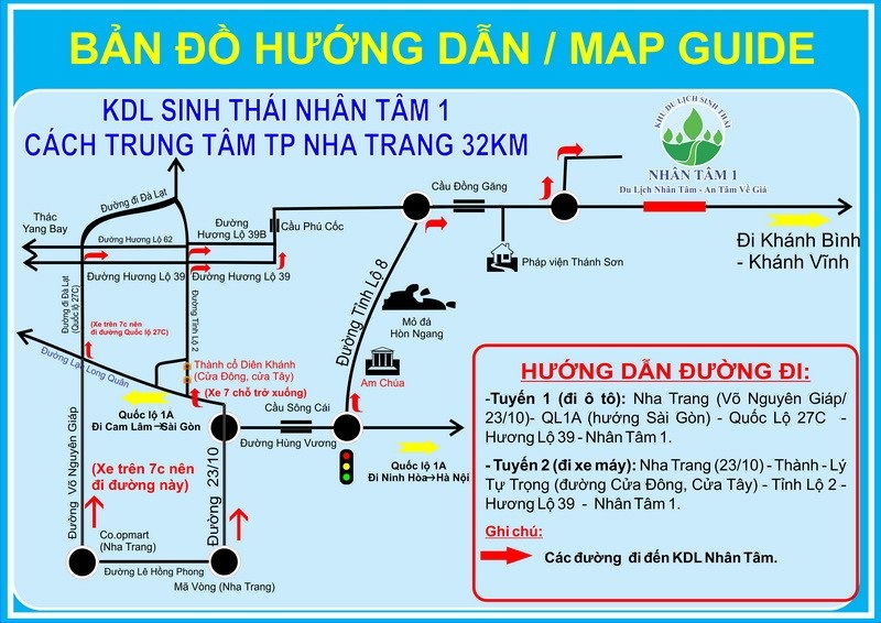 Khu du lịch sinh thái Nhân Tâm, Khánh Hòa