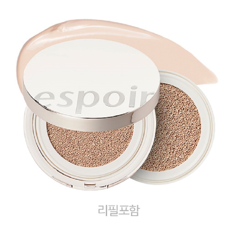 Phấn nước ESPOIR Pro Tailor Be Powder Cushion SPF42 PA++ (+1 lõi Refill & 4 mút tán)