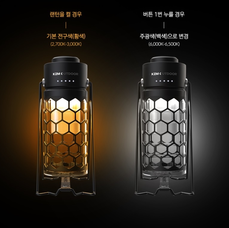Đèn dã ngoại KZM Modern Hive Lantern
