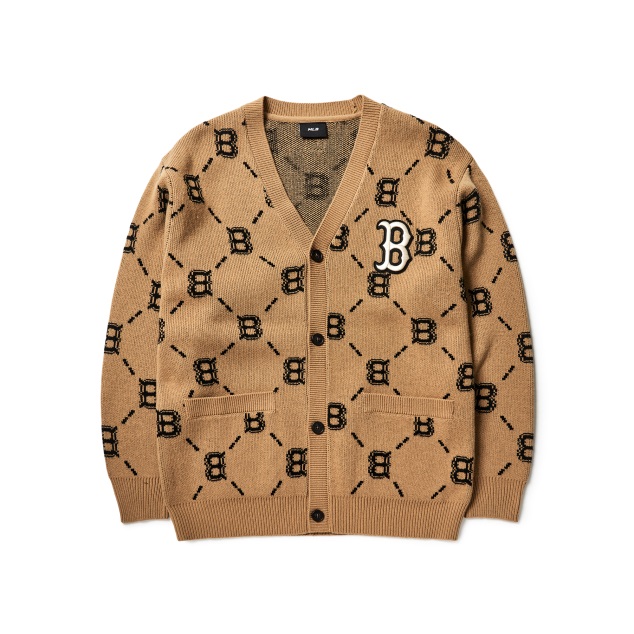 Áo len MLB DIA Monogram Cardigan