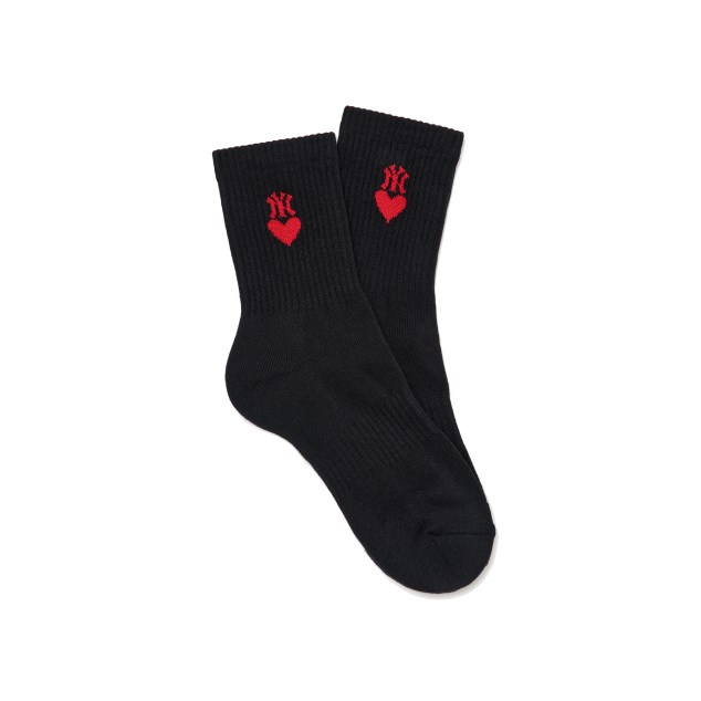 Vớ cổ cao MLB Heart Socks