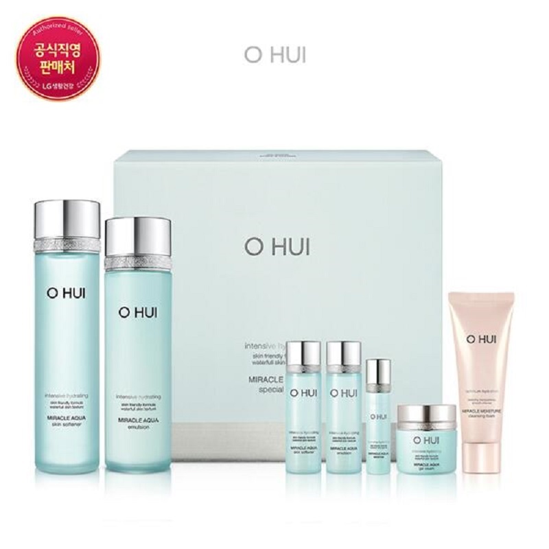 Bộ sản phẩm Dưỡng Da OHUI Miracle Aqua Set