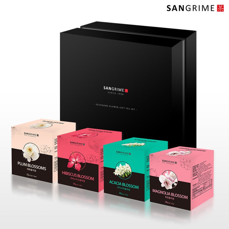 Set trà hoa cao cấp SANGRIME Blossoms Flowers