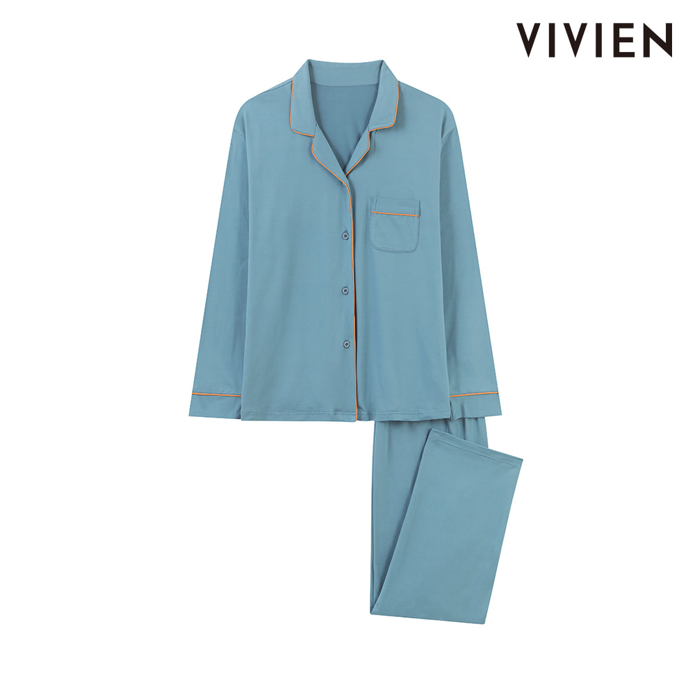 Đồ ngủ Pyjama vải thun VIVIEN Hàn Quốc EZ711MS