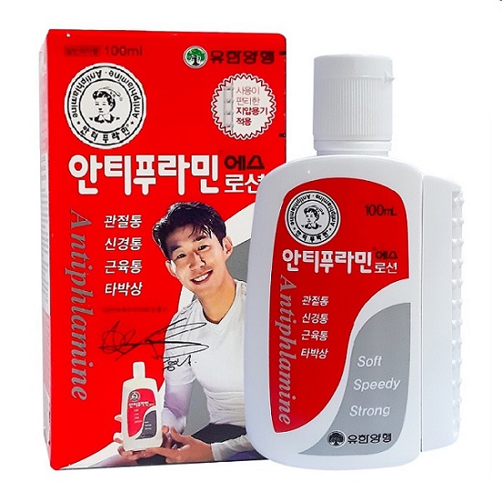 Dầu nóng xoa bóp ANTIPHLAMINE Hàn Quốc (100ml)