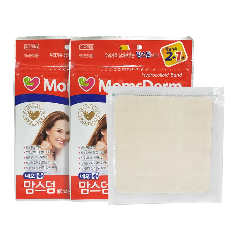 Băng dán vết thương Hàn Quốc MomsDerm Hydrocolloid Band