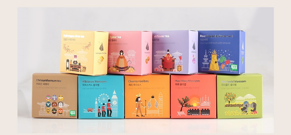 Set Quà tặng Trà World Tea Collection Ssanggye Hàn Quốc