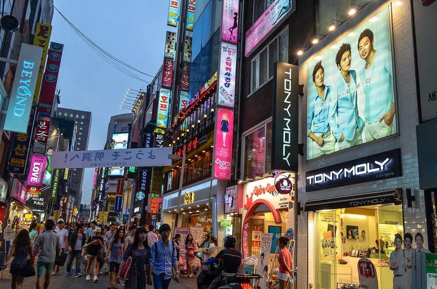 Phố Myeongdong, Seoul