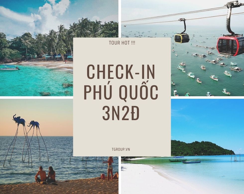 Tour check-in tại Thiên đường sống ảo Phú Quốc 3N2Đ