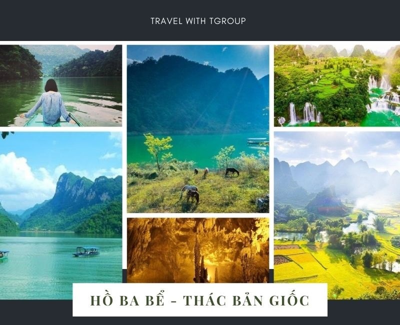 Tour 3 ngày 2 đêm - Khám phá thác Bản Giốc, ngồi thuyền ngắm hồ Ba Bể