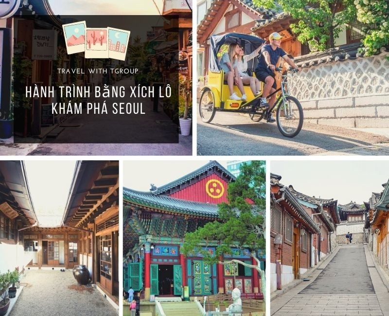 Khám phá Buckchon trên chuyến hành trình bằng xích lô