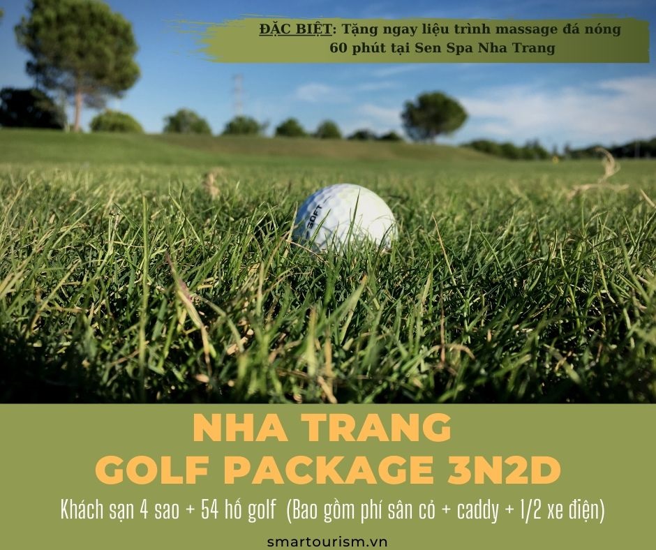 Nha Trang Golf Tour 3 ngày 2 đêm 