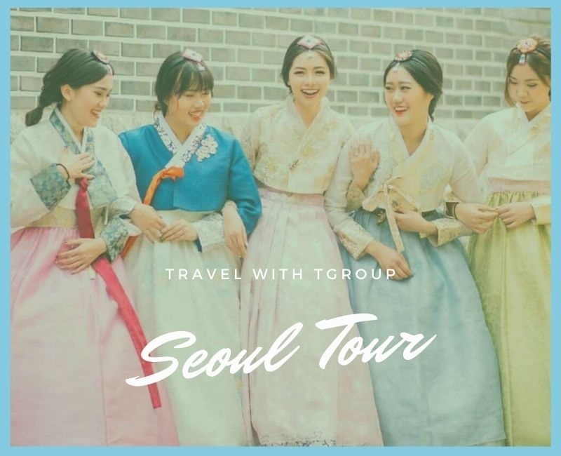 Tour riêng nguyên ngày trải nghiệm mặc Hanbok, tham quan cung điện, tháp N seoul, làm kimchi và gimbap