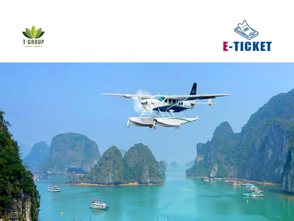 Thủy phi cơ ngắm cảnh Vịnh Hạ Long