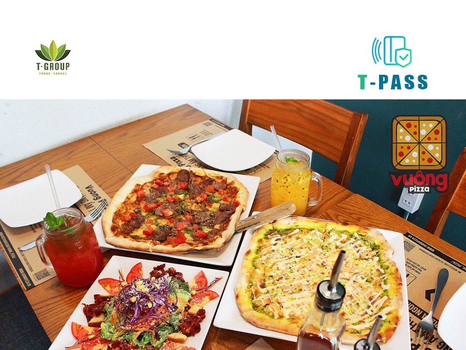 Đặt chỗ tại Vuông Pizza Đà Lạt