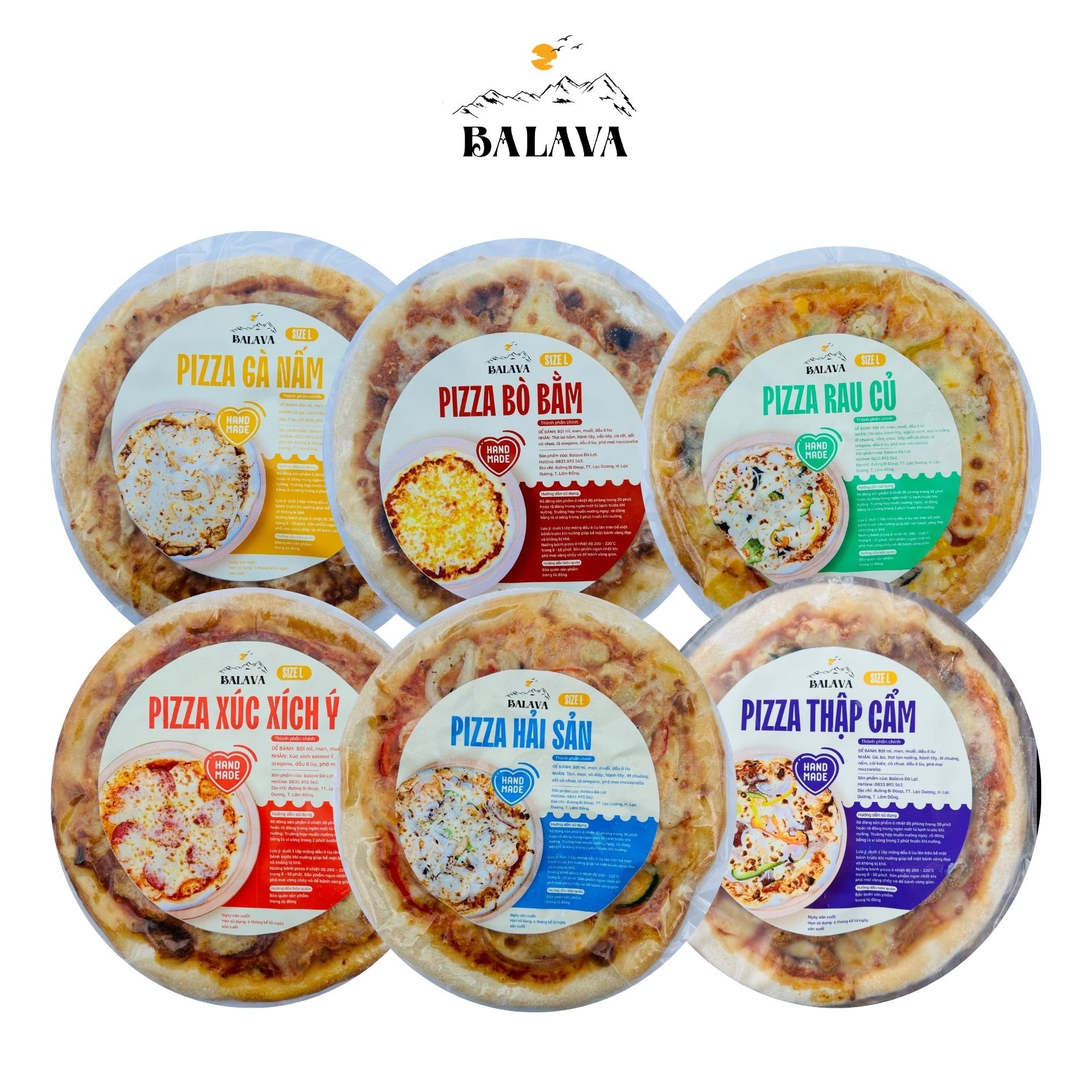 PIZZA CẤP ĐÔNG, TIỆN LỢI VÀ GIỮ TRỌN VỊ - BALAVA ĐÀ LẠT