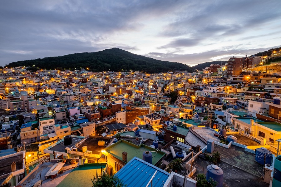 Khám phá đêm Busan - Ghé thăm Hwangnyeong, đảo Dongbaek, trung tâm chiếu phim Busan