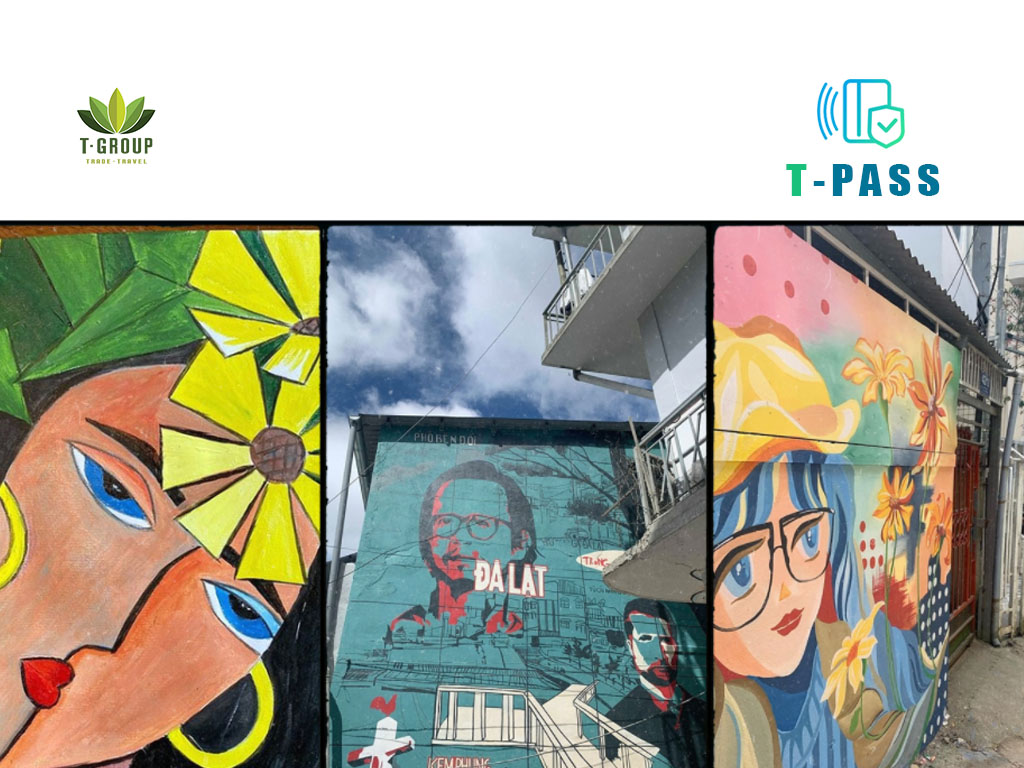 Làng bích họa - Phố bên đồi, Đà Lạt