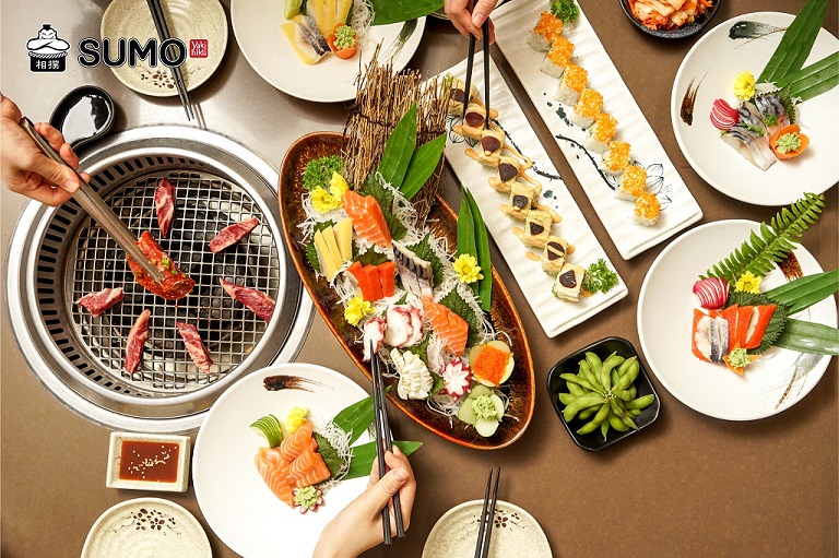 Buffet nhà hàng Sumo Yakiniku Hà Nội