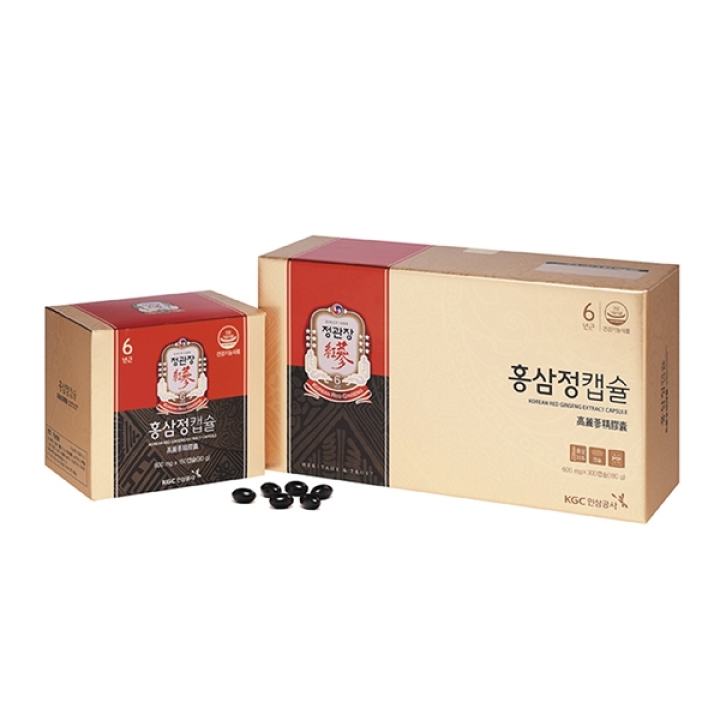 Viên Cao Hồng Sâm KGC Cheong Kwan Jang Extract Capsule (600mg x 300 Viên nang mềm)