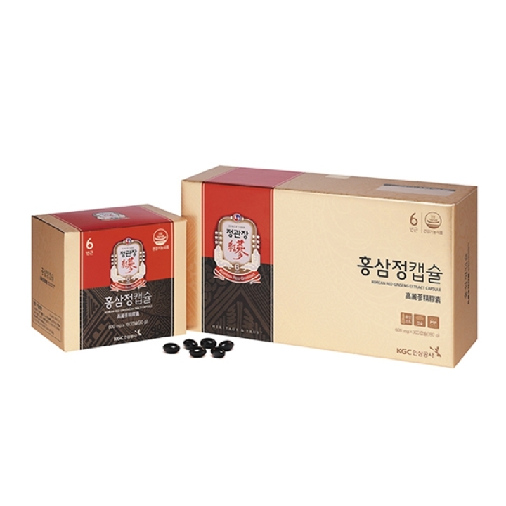 Viên Cao Hồng Sâm KGC Cheong Kwan Jang Extract Capsule (600mg x 300 Viên nang mềm)