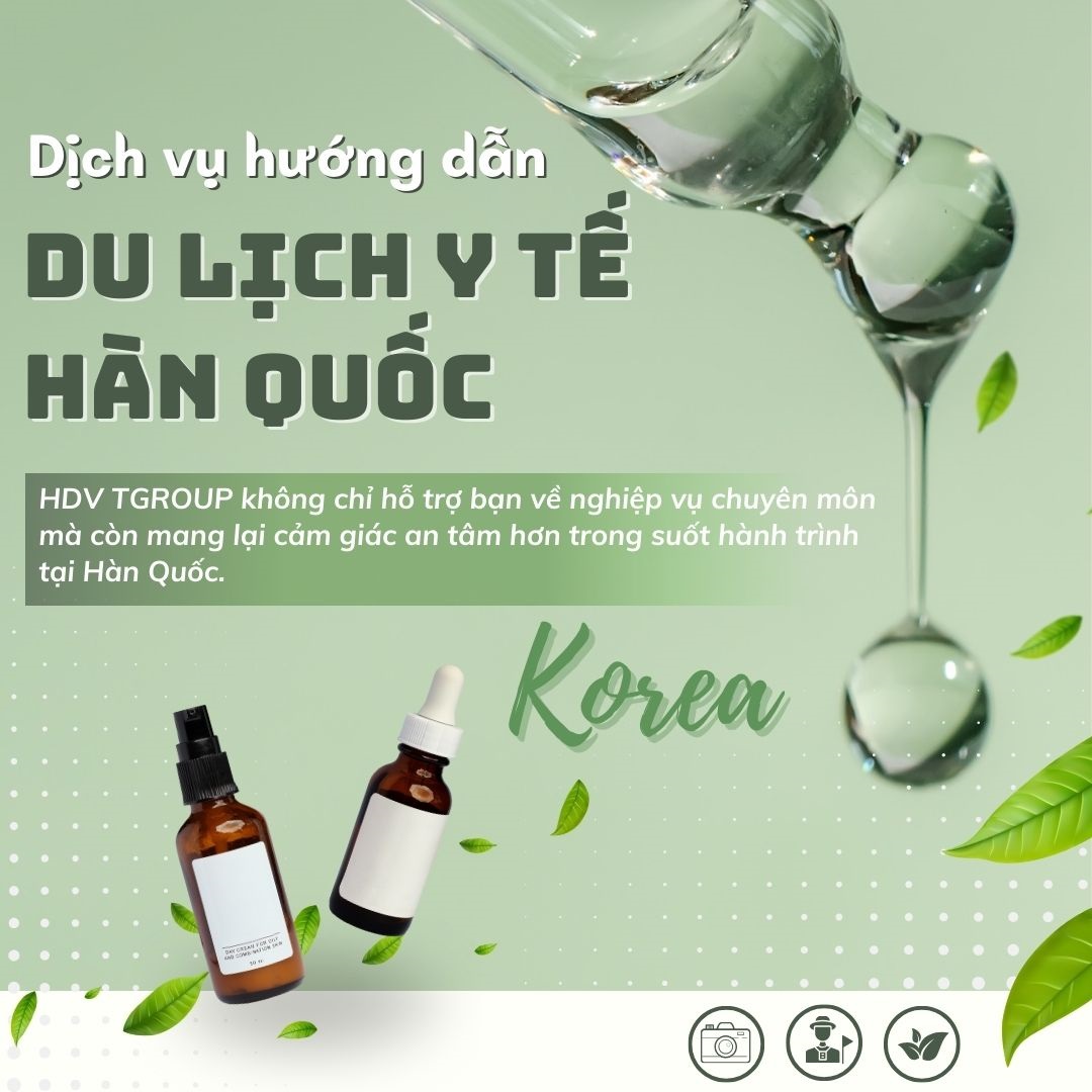 Dịch vụ hướng dẫn Tour Du Lịch Y Tế Hàn Quốc 