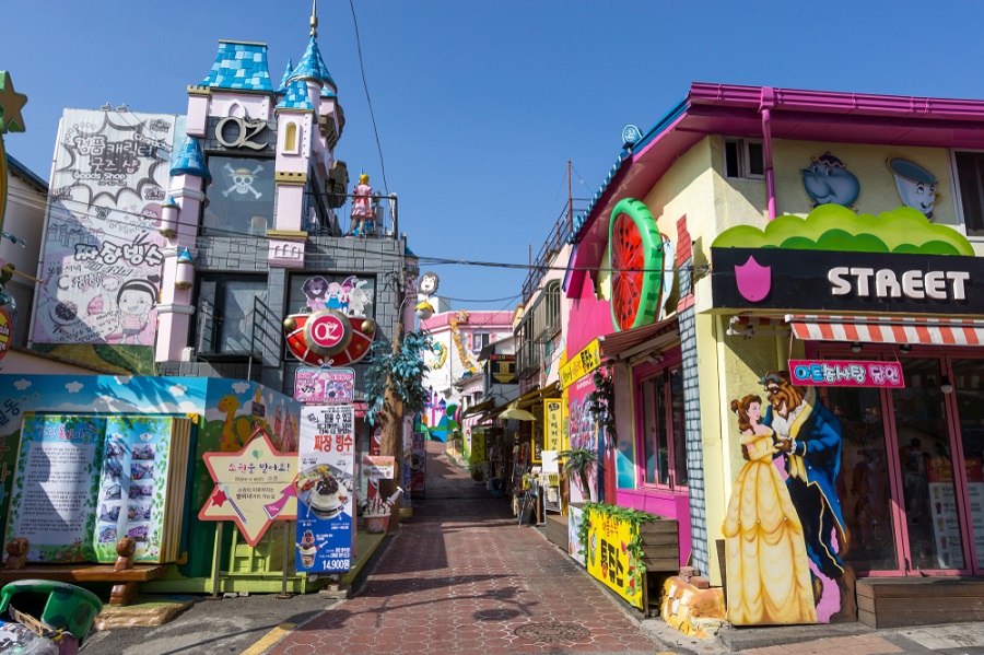 Làng cổ tích Songwol-dong, Incheon