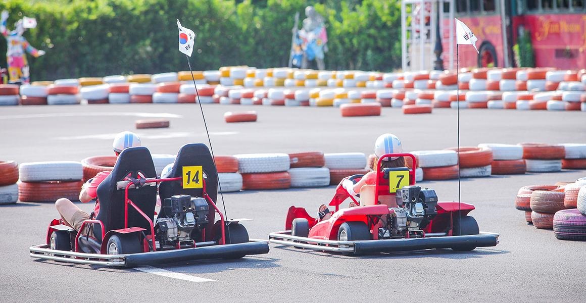 Combo vé tham quan đường đua Alive Kart và Đồi Camellia Hill