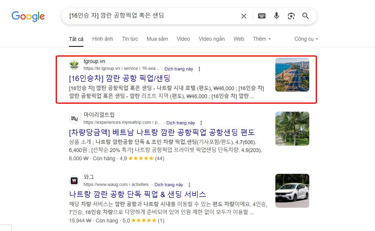 Dịch vụ Marketing trên Naver 