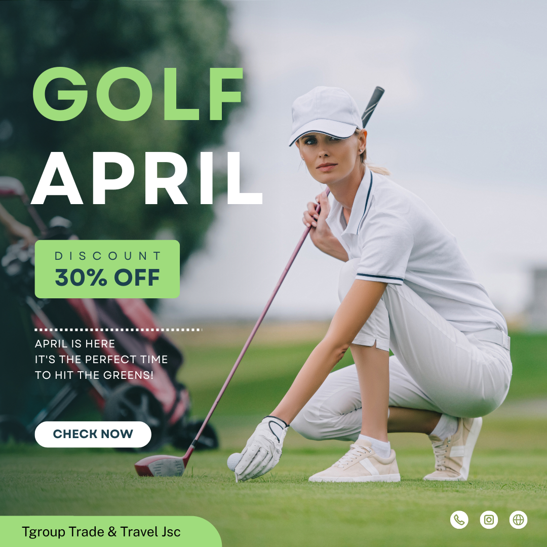 Welcome Golf April - Special Deals Await!
