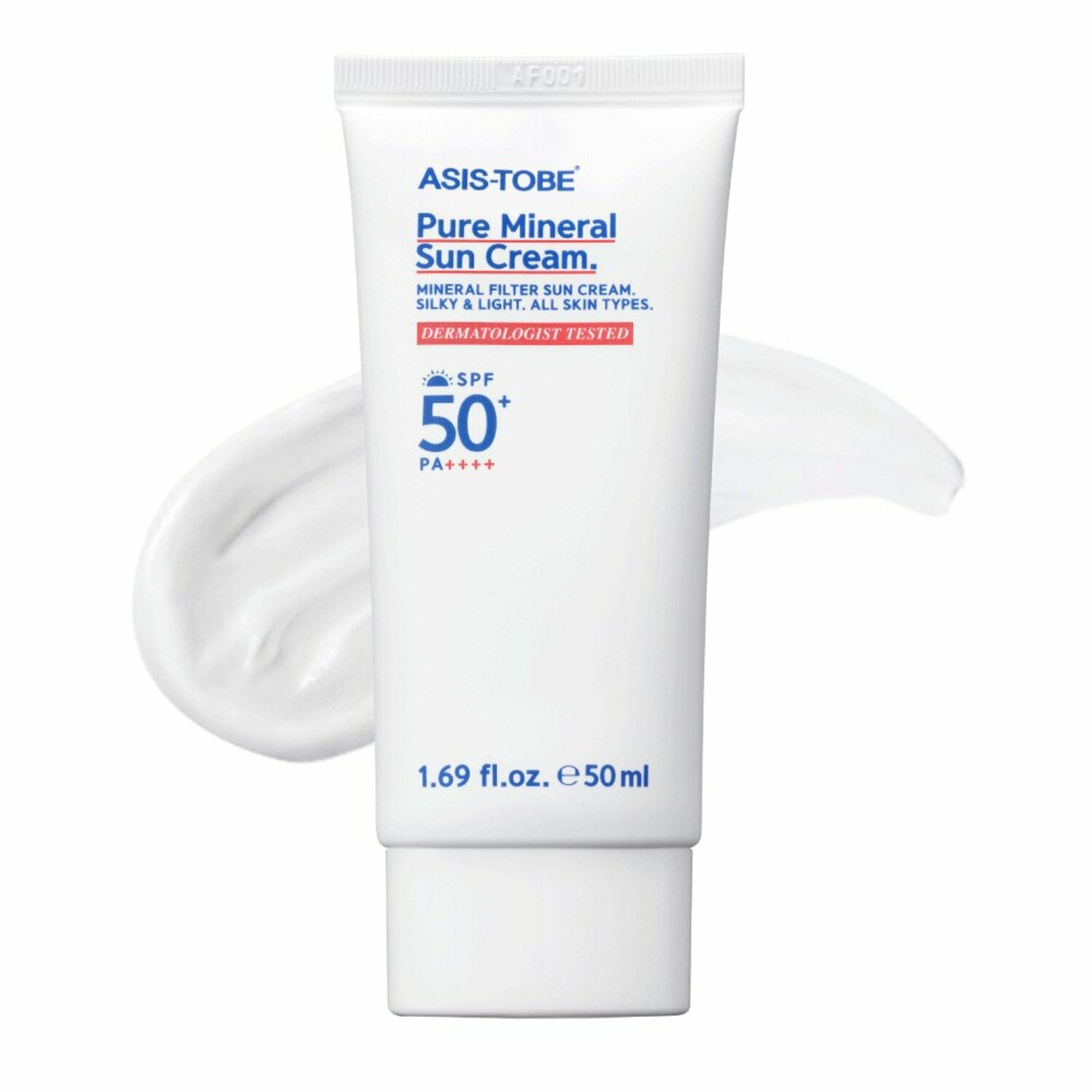 KEM CHỐNG NẮNG VẬT LÝ NÂNG TONE ASIS TOBE PURE MINERAL SPF 50+ PA++++