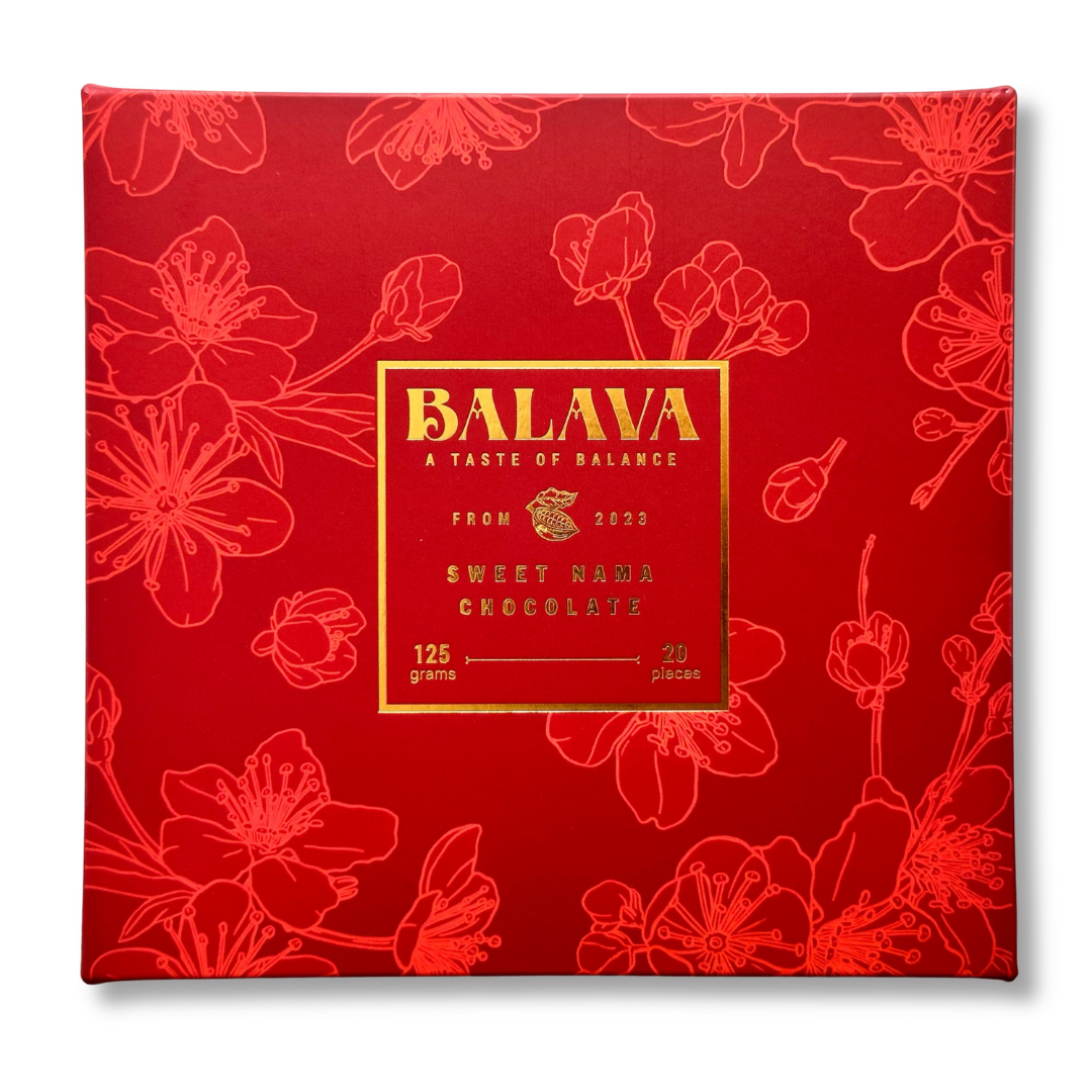 NAMA CHOCOLATE - BALAVA ĐÀ LẠT Vị Sweet (Ngọt) (145gr / 20 viên)