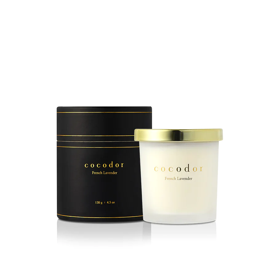 NẾN THƠM COCODOR SOY CANDLE 130g - French Lavender