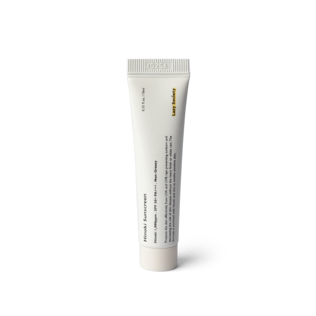 [Size du lịch] KEM CHỐNG NẮNG HINOKI SPF 50+ PA+++ LAZY SOCIETY 10ml